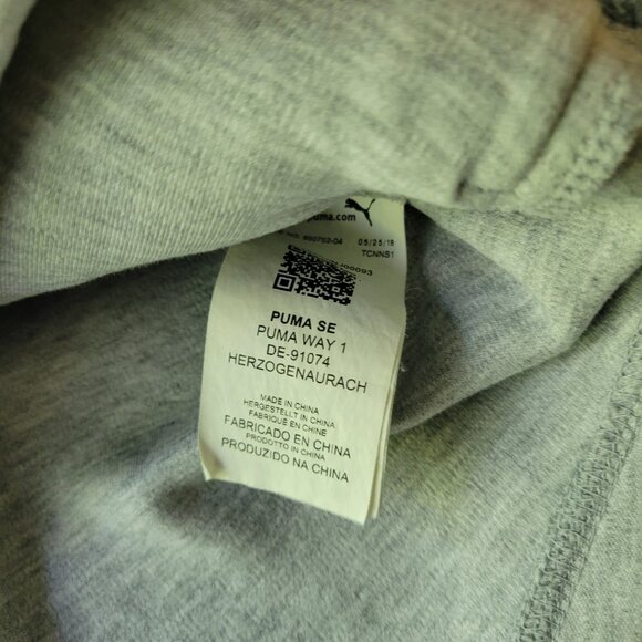 Puma SE Hoodie Sweatshirt Activewear Women's Size S/P Gray - Picture 6 of 10